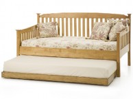Serene Eleanor 3ft Single Oak Wooden Day Guest Bed Frame Thumbnail