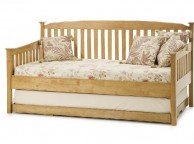 Serene Eleanor 3ft Single Oak Wooden Day Guest Bed Frame Thumbnail