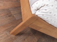 Serene Esther 3ft Single Oak Finish Wooden Bed Frame Thumbnail