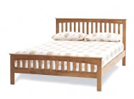 Serene Amelia 6ft Super Kingsize Oak Finish Wooden Bed Frame Thumbnail