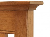 Serene Grace 4ft6 Double Cherry Wooden Bed Frame with High Foot End Thumbnail