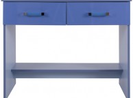 GFW Ottawa 2 Tones Gloss Blue Study Desk Thumbnail