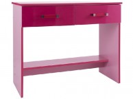 GFW Ottawa 2 Tones Gloss Pink Study Desk Thumbnail