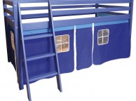 GFW Montreal Blue Pine Mid Sleeper Bed Thumbnail