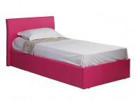 GFW Jasmine 4ft Small Double Hot Pink Ottoman Storage Bed Thumbnail