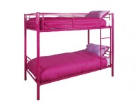 GFW Florida Pink Metal Bunk Bed Thumbnail