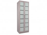 GFW Vancouver 2 Door Sonoma Limed Oak Wardrobe Thumbnail