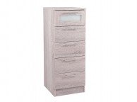 GFW Vancouver Sonoma Limed Oak 5 Drawer Tall Chest Thumbnail