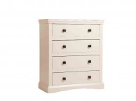 Core Quebec 4 Drawer Cream Chest Thumbnail