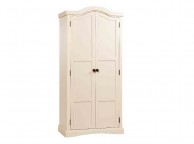 Core Quebec 2 Door Cream Wardrobe Thumbnail