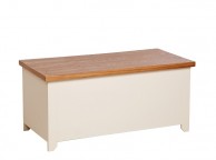 Core Jamestown Cream Ottoman Blanket Box Thumbnail