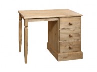 Core Cotswold Pine Single Pedestal Dressing Table Thumbnail