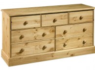 Core Cotswold 3 + 4 Drawer Pine Chest Thumbnail