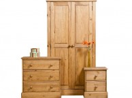 Core Cotswold Pine 3 Piece Bedroom Set Thumbnail