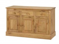 Core Cotswold Pine 3 Door 3 Drawer Sideboard Thumbnail