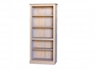 Core Pembroke Sandwash Effect Pine Tall Bookcase Thumbnail