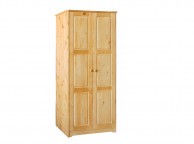 Core Balmoral Pine 2 Door Wardrobe Thumbnail