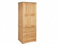 Core Balmoral Pine 2 Door 3 Drawer Wardrobe Thumbnail