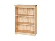 Core Balmoral Pine 3 Shelf Bookcase Thumbnail