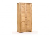 Core Hacienda Waxed  Pine 2 Door wardrobe Thumbnail