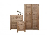 Core Hacienda Waxed  Pine Bedroom Set Thumbnail