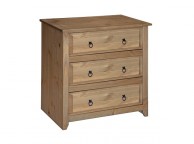 Core Mexican Pine 3 Drawer Chest Thumbnail