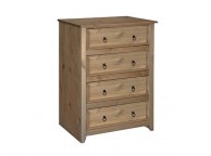 Core Mexican Pine 4 Drawer Chest Thumbnail