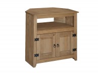 Core Mexican Pine Corner TV Unit Thumbnail