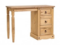 Core Corona Pine Single Pedestal Dressing Table Thumbnail