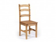 Core Corona Pair Of Pine Dining Chairs Thumbnail