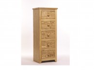 Core Hamilton 5 Drawer Narrow Chest Thumbnail