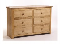 Core Hamilton 3 + 3 Drawer Wide Chest Thumbnail