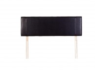 Core Milano 4ft6 Double Brown Faux Leather Headboard Thumbnail