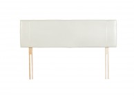Core Milano 5ft Kingsize Cream Faux Leather Headboard Thumbnail