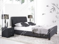 Kaydian Amble 4ft6 Double Slate Fabric Bed Thumbnail