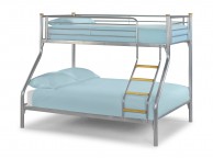 Julian Bowen Atlas Metal Triple Sleeper Bunk Bed Thumbnail