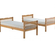 Birlea Weston 3ft Single Wooden Pine Bunk Bed Frame Thumbnail