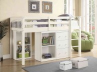 GFW Novaro White Wooden Sleep Station Thumbnail