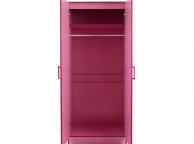 GFW Ottawa 2 Tones Gloss Pink 2 Door Wardrobe Thumbnail