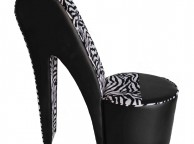 GFW Childrens Stiletto Black Fun Chair Thumbnail
