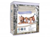 Protect A Bed Tender Touch 4ft Small Double LONG Mattress Protector Thumbnail