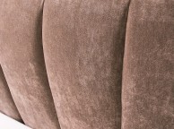 GFW Luciana 5ft Kingsize Chocolate Upholstered Bed Frame Thumbnail