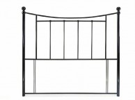 Metal Beds Bristol 4ft Small Double Black Headboard Thumbnail