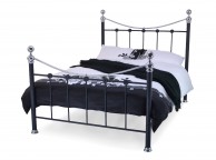 Metal Beds Cambridge 5ft Kingsize Black Metal Bed Frame Thumbnail