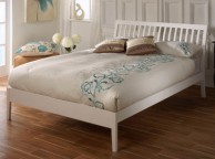 Limelight Ananke 4ft6 Double White Wooden Bed Frame Thumbnail