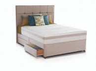 Sealy Pearl Reflexion 3ft Single Divan Bed Thumbnail