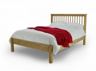Metal Beds Ashbourne 4ft6 (135cm) Double Oak Bed Frame Thumbnail