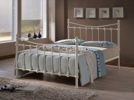 Time Living Florida 3ft Single Ivory Metal Bed Frame Thumbnail