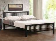 Time Living Meridian 4ft6 Double Black Metal Bed Frame Thumbnail