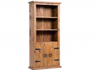 Core Farmhouse Pine 2 Door Bookcase Thumbnail